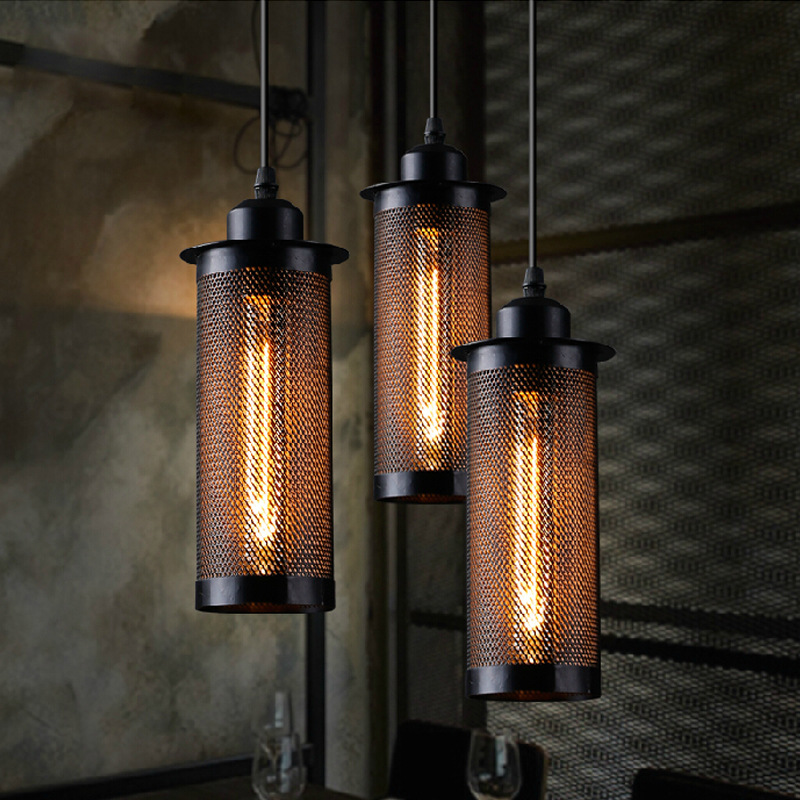 Home Of The Year Bathroom - Retro Della Maglia Gabbia Luce del