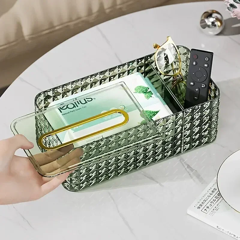 Home Bathroom Towel Dispenser - Scatola di fazzoletti di lusso porta