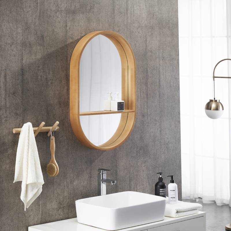 Home Bathroom Design Simple - Specchio da bagno in stile nordico