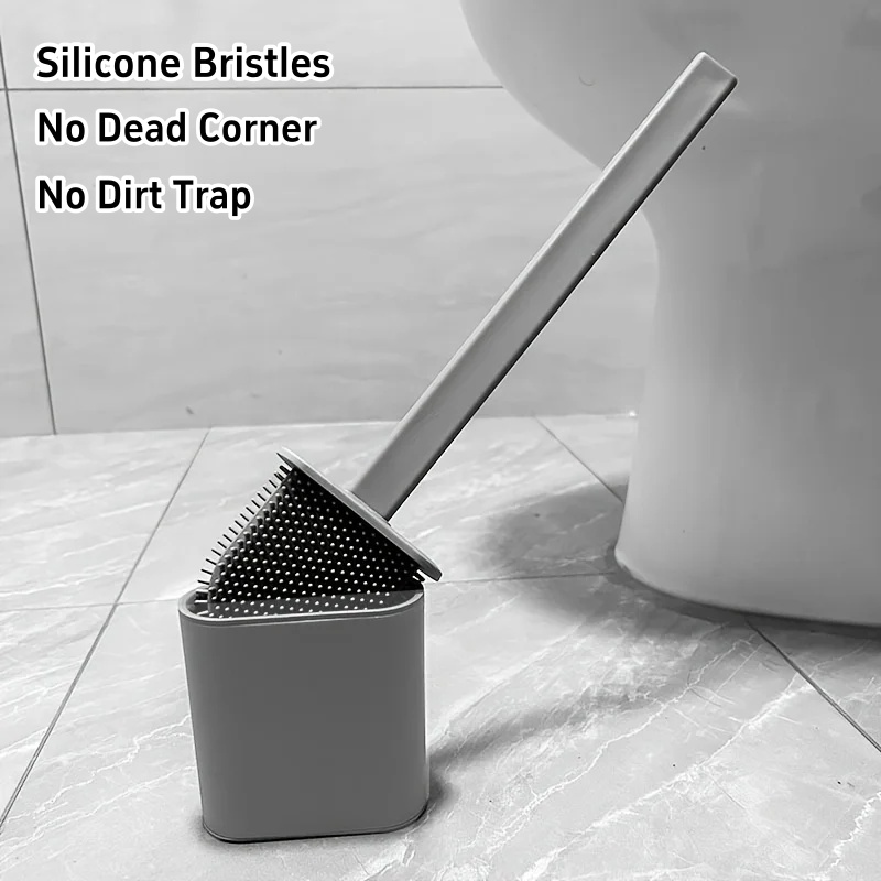 Toilet Brush Holder - Spazzola per WC Antiperdita d'Acqua con