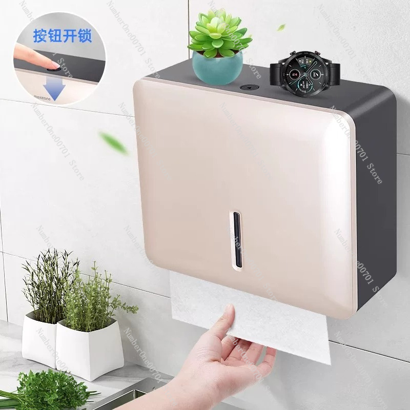 Home Bathroom Towel Dispenser - Dispenser di Carta Igienica da Parete