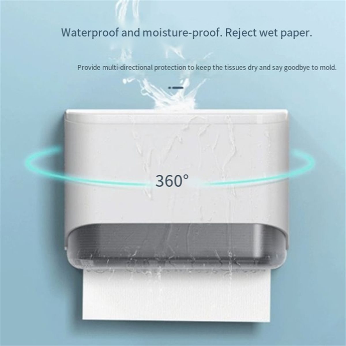 Home Bathroom Towel Dispenser - Dispenser di Asciugamani di Carta da