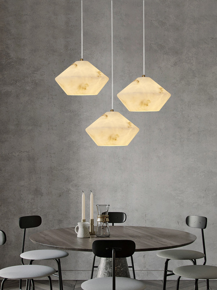 Home Of The Year Bathroom - Lampada a Sospensione Moderna in Pietra
