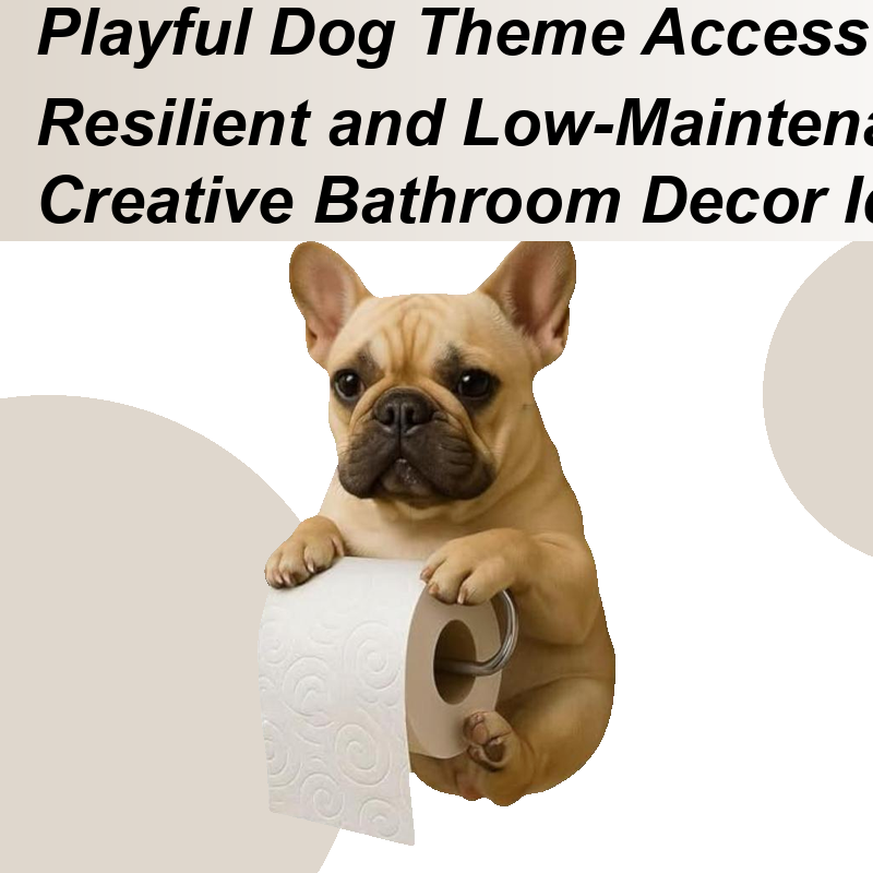 Home Bathroom Towel Dispenser - Simpatico porta asciugamani di carta cane