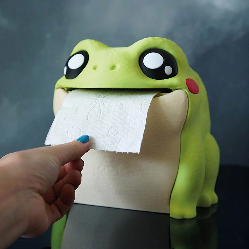 Home Bathroom Towel Dispenser - Divertente scatola per fazzoletti a forma