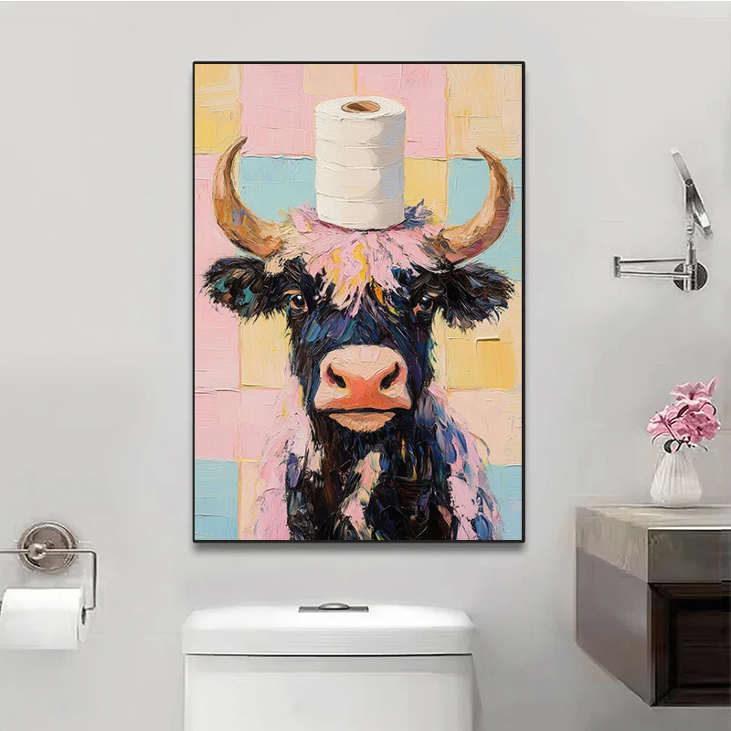 1 stampa artistica senza corni - Home Bathroom Wallpaper recensione e prezzo