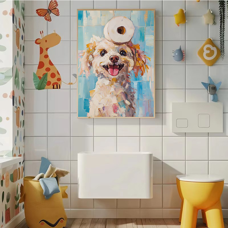1 stampa artistica senza corni - Home Bathroom Wallpaper recensione e prezzo