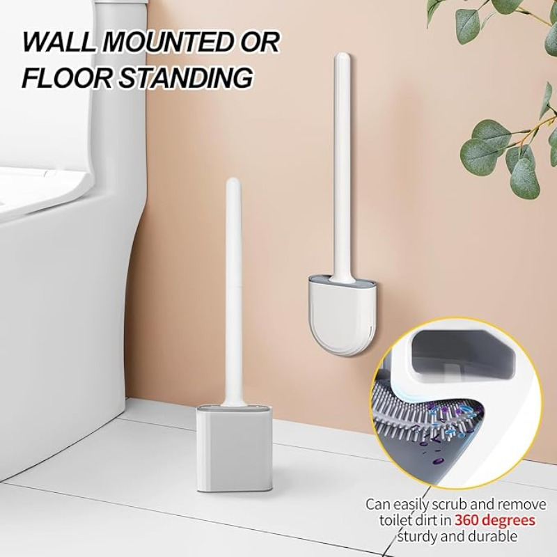 Spazzola per WC in Silicone co - Toilet Brush Holder recensione e prezzo