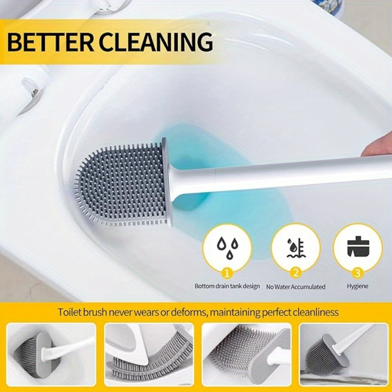 Spazzola per WC in Silicone co - Toilet Brush Holder recensione e prezzo