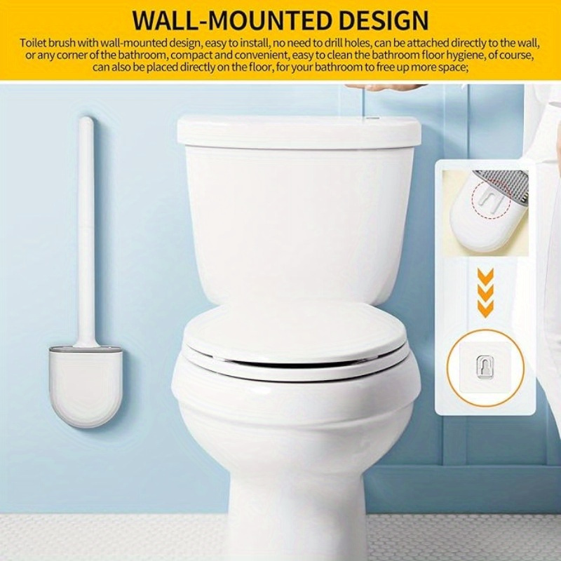 Spazzola per WC in Silicone co - Toilet Brush Holder recensione e prezzo