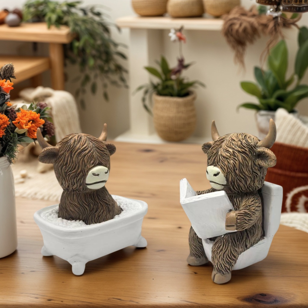 Simpatiche figurine in resina  - Home Of The Year Bathroom recensione e prezzo