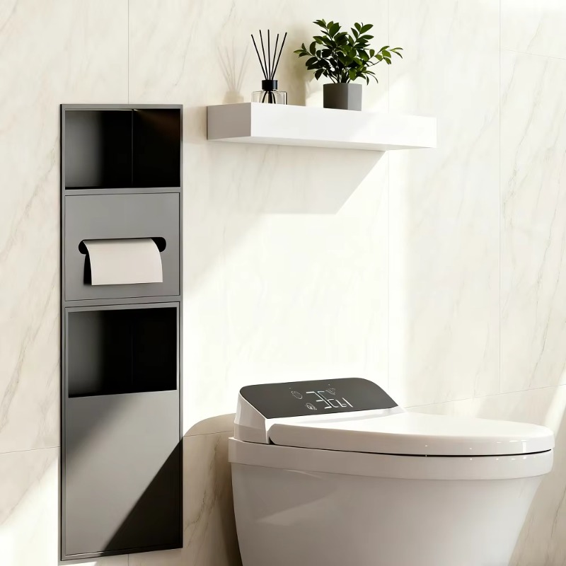 Nicchia multifunzionale in acc - Home Bathroom Towel Dispenser recensione e prezzo