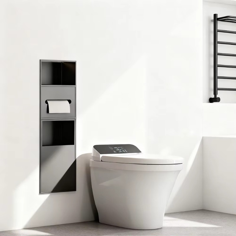 Nicchia multifunzionale in acc - Home Bathroom Towel Dispenser recensione e prezzo