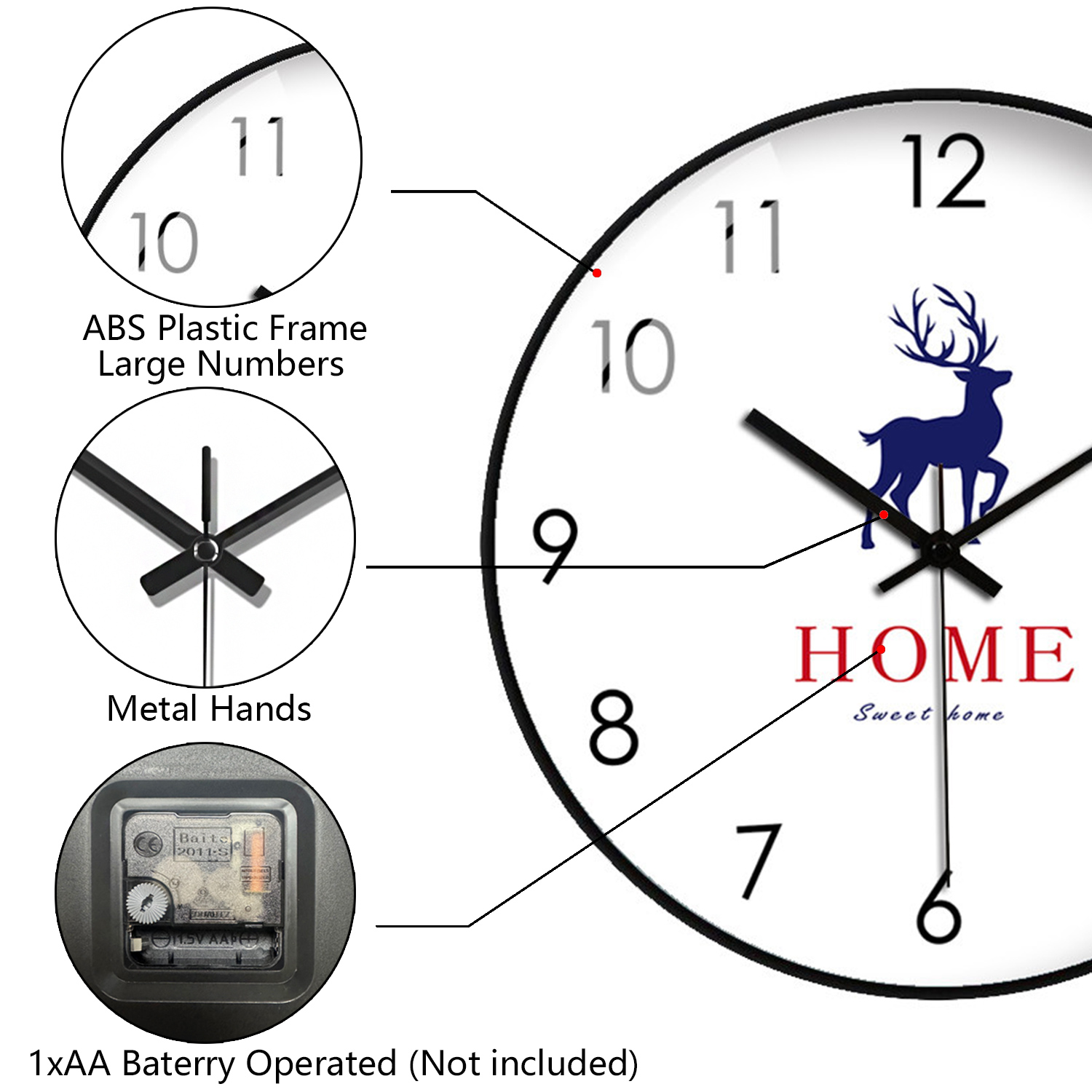 Nuovo elegante orologio da par - Home Bathroom Design Simple recensione e prezzo