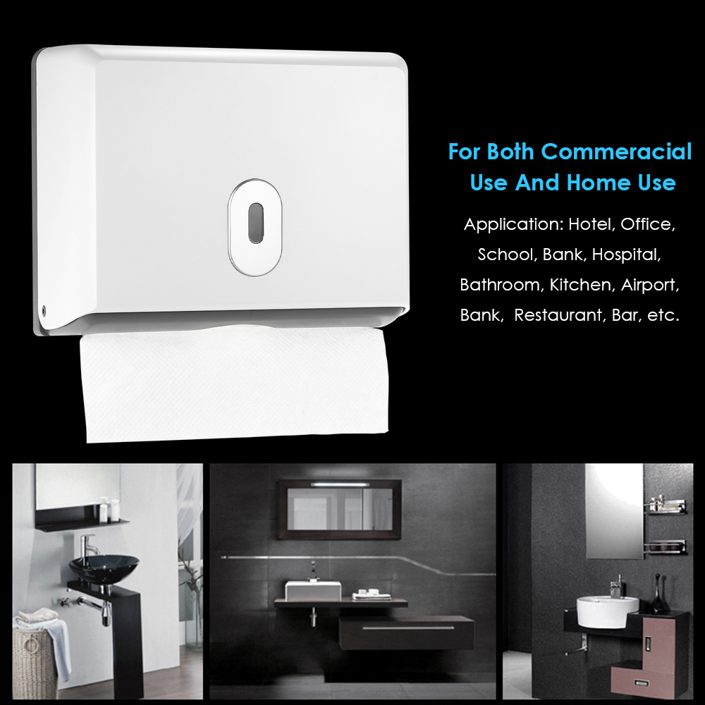 Materiale ABS rettangolare a p - Home Bathroom Towel Dispenser recensione e prezzo