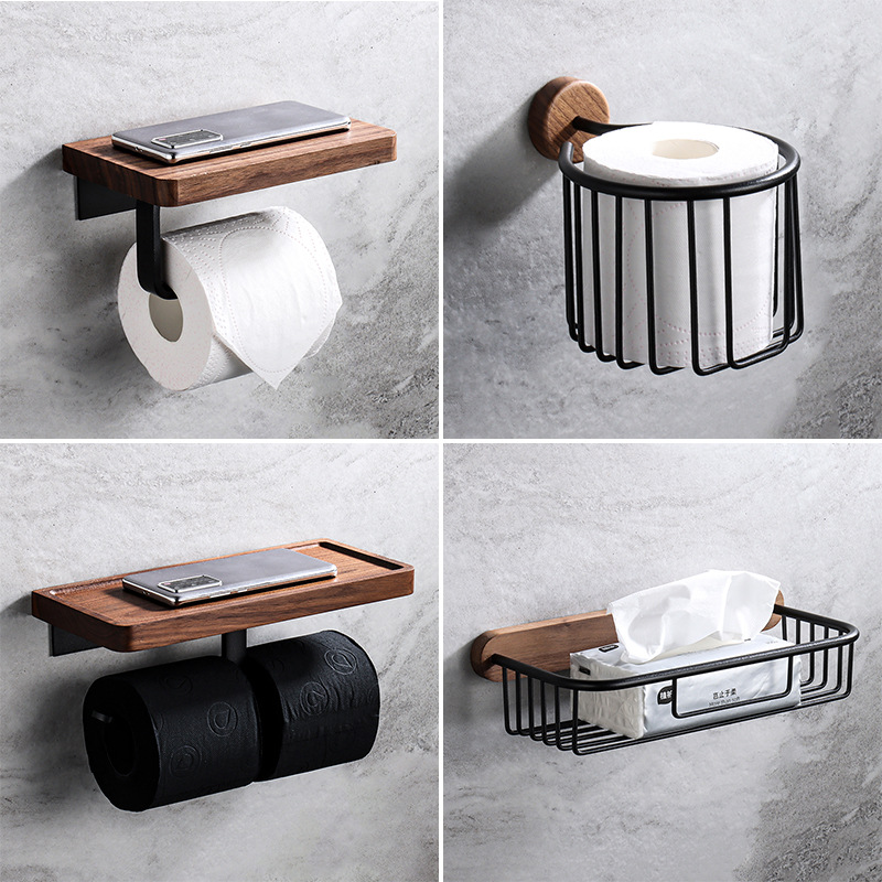 Portafazzoletti in legno masse - Home Bathroom Towel Dispenser recensione e prezzo