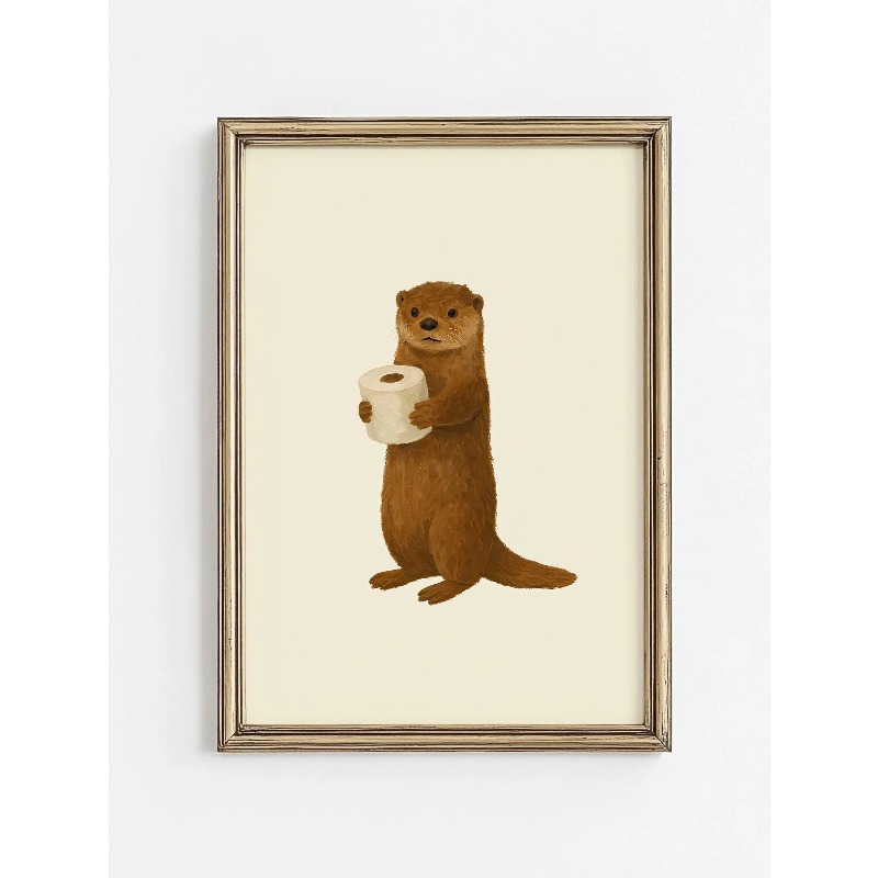 1 Pezzo Poster da Parete Senza - Home Bathroom Wallpaper recensione e prezzo