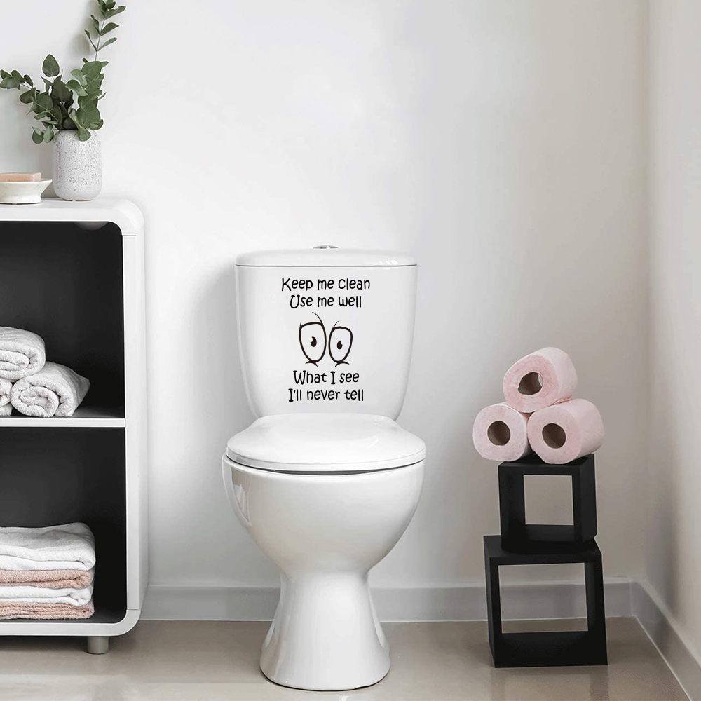 Divertente adesivo per WC Mant - Home Bathroom Floor Tiles recensione e prezzo