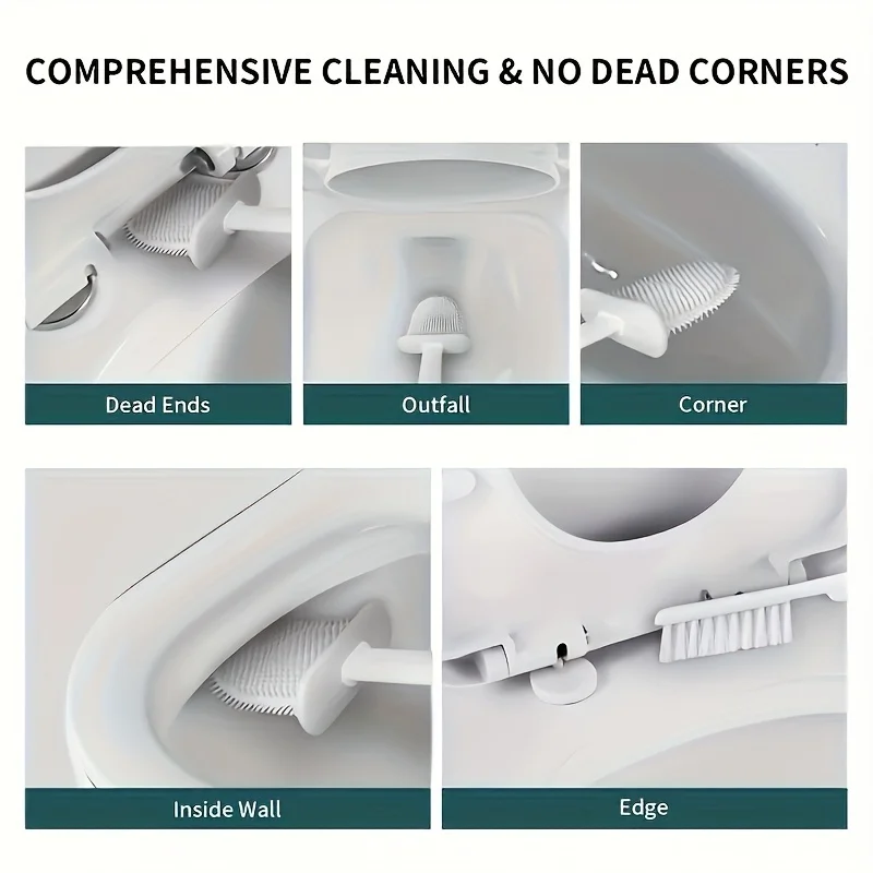 1 set di 2 scoppiettoni per WC - Toilet Brush Holder recensione e prezzo