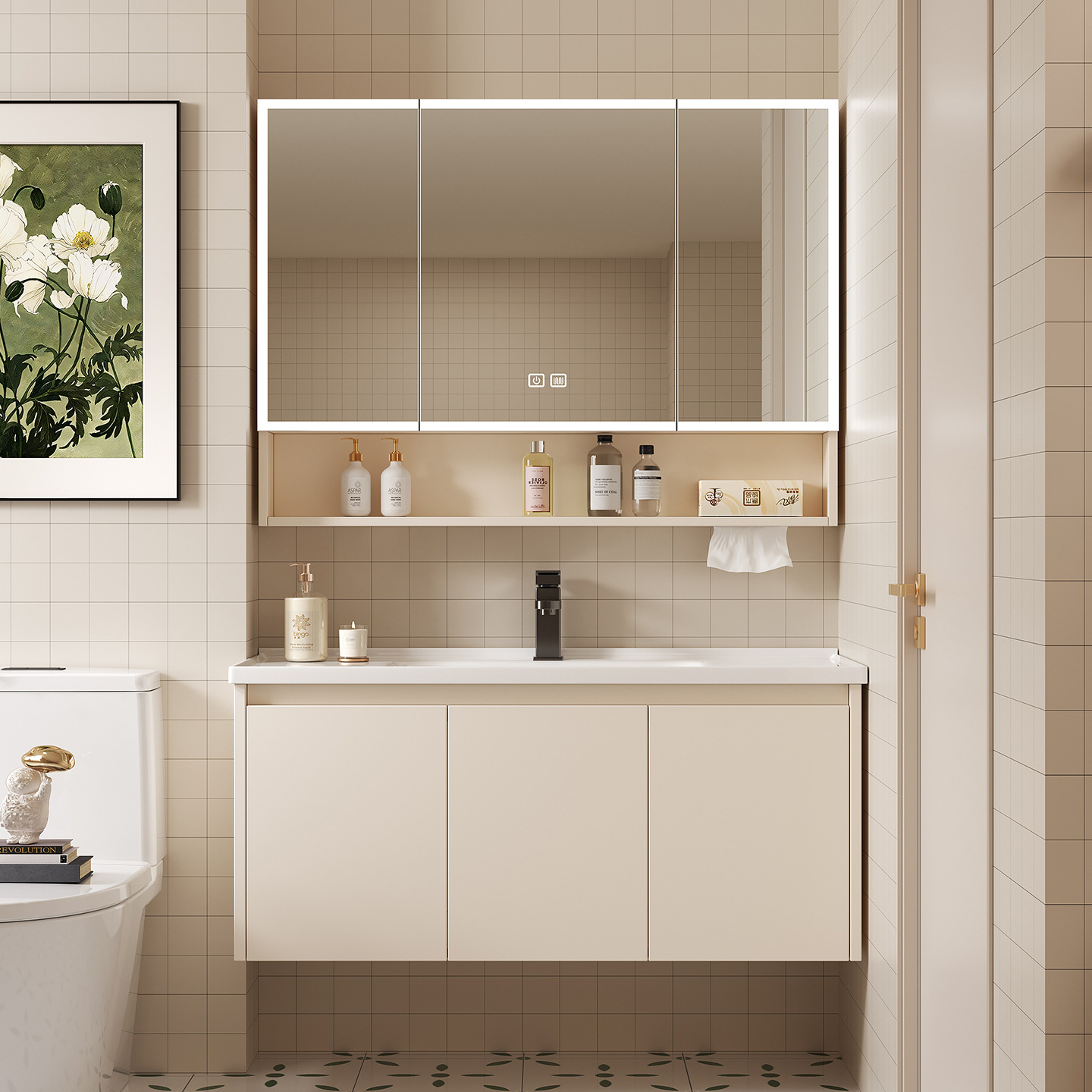 Armadietto a Specchio Intellig - Home Bathroom Wallpaper recensione e prezzo