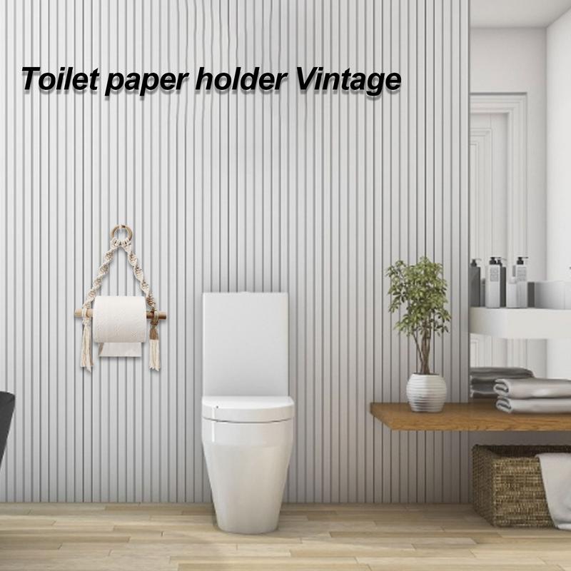 Porta carta igienica in legno  - Home Bathroom Towel Dispenser recensione e prezzo