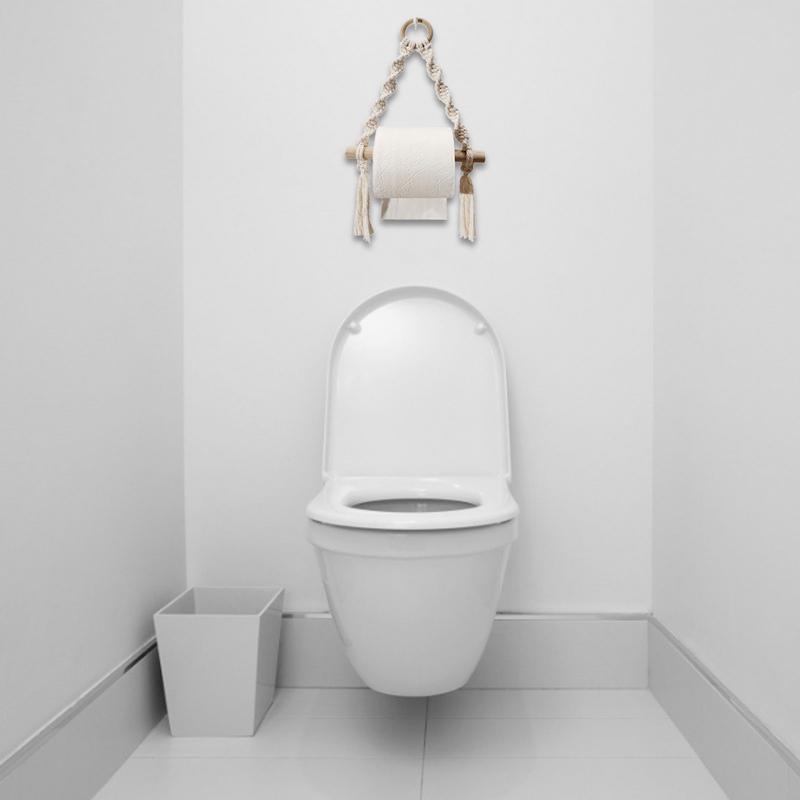 Porta carta igienica in legno  - Home Bathroom Towel Dispenser recensione e prezzo