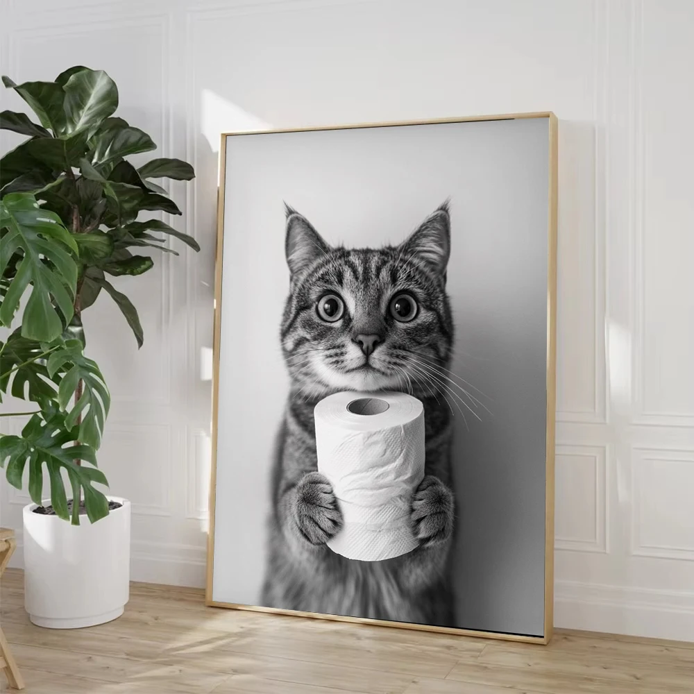 Poster su Tela con Mucca delle - Home Bathroom Wallpaper recensione e prezzo