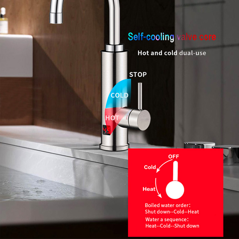 Rubinetto scaldabagno elettric - Home Bathroom Water Heater recensione e prezzo