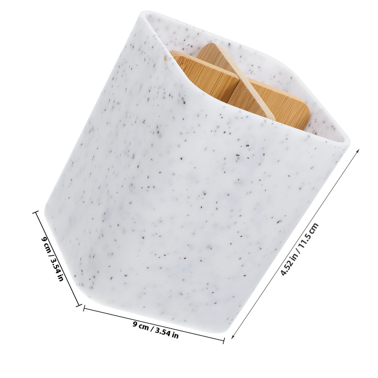 Portaspazzolini in Marmo a 4 S - Home Bathroom Design Simple recensione e prezzo