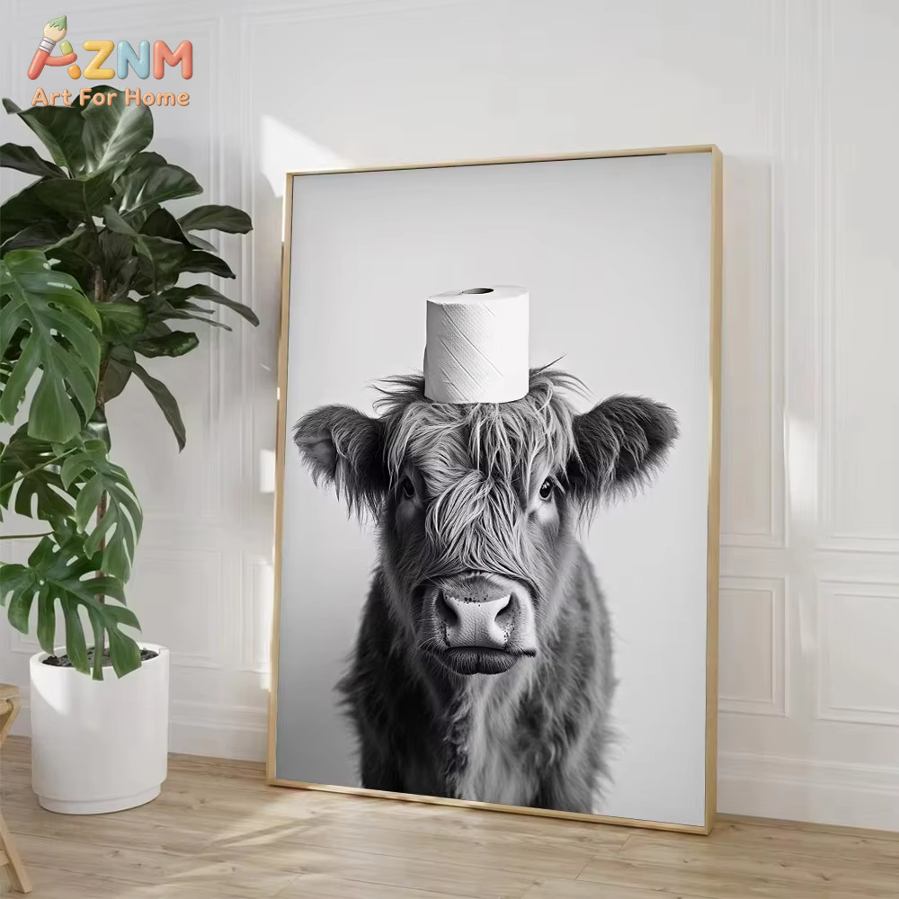 1 Pezzo, Stampa su Tela con Mu - Home Bathroom Wallpaper recensione e prezzo