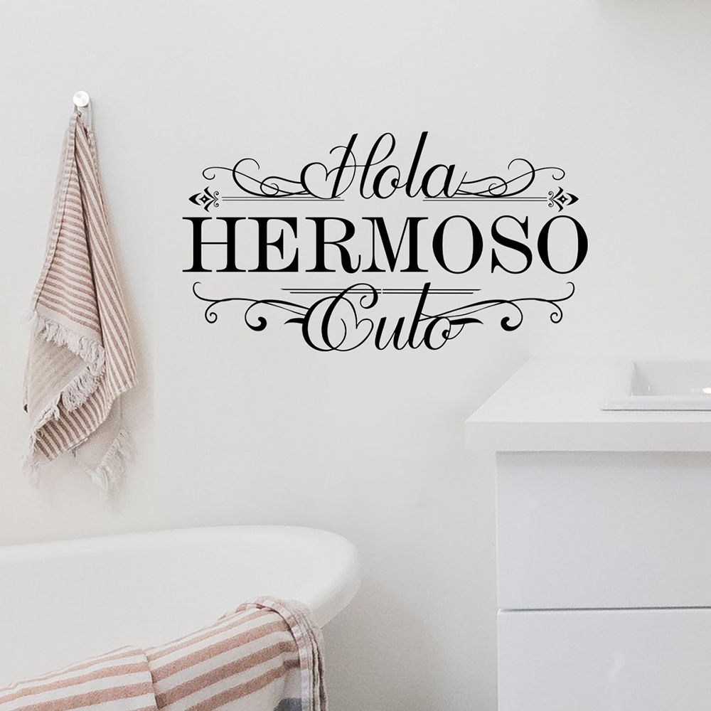 Adesivi murali divertenti spag - Home Bathroom Floor Tiles recensione e prezzo