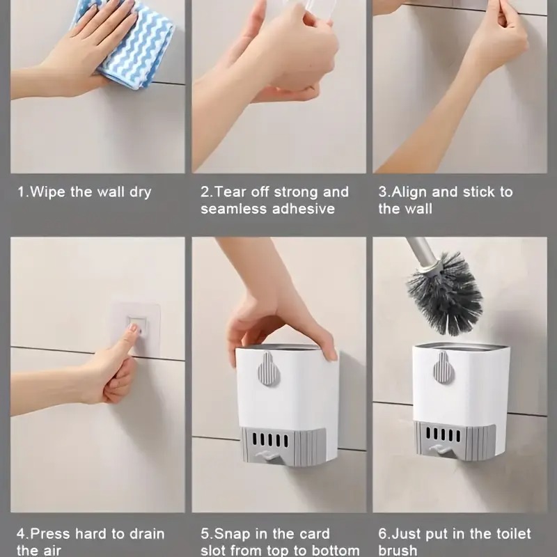Spazzola per WC da Parete con  - Toilet Brush Holder recensione e prezzo