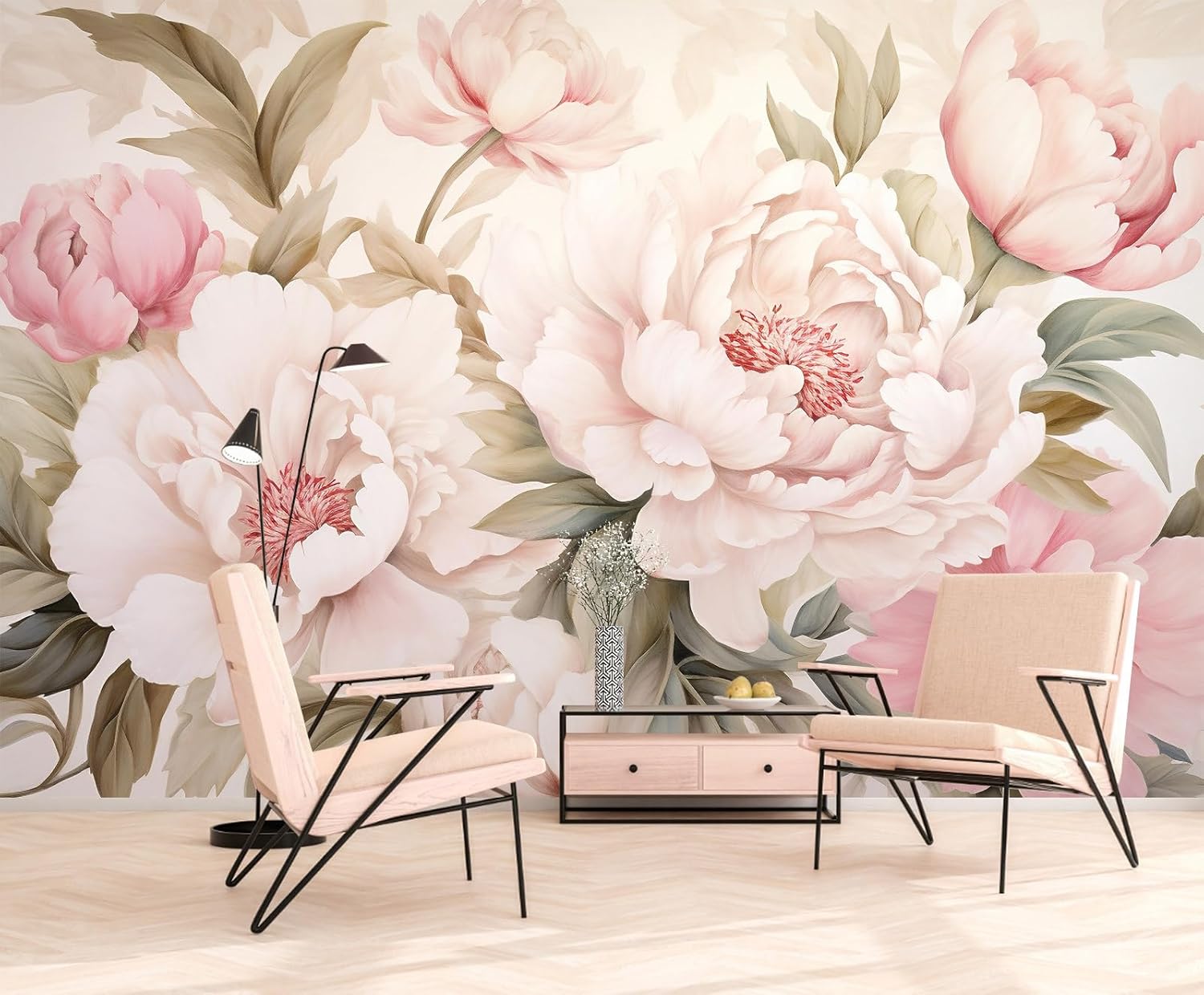 Elegante Set Tavolo da Trucco  - Home Bathroom Wallpaper recensione e prezzo