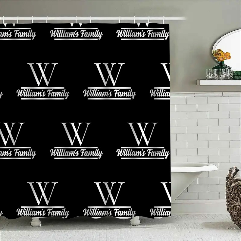 Tenda da doccia per bagno pers - Home Bathroom Name recensione e prezzo