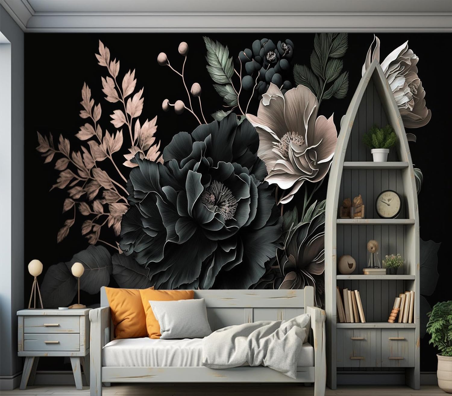 Murali in Tessuto con Peonie F - Home Bathroom Wallpaper recensione e prezzo