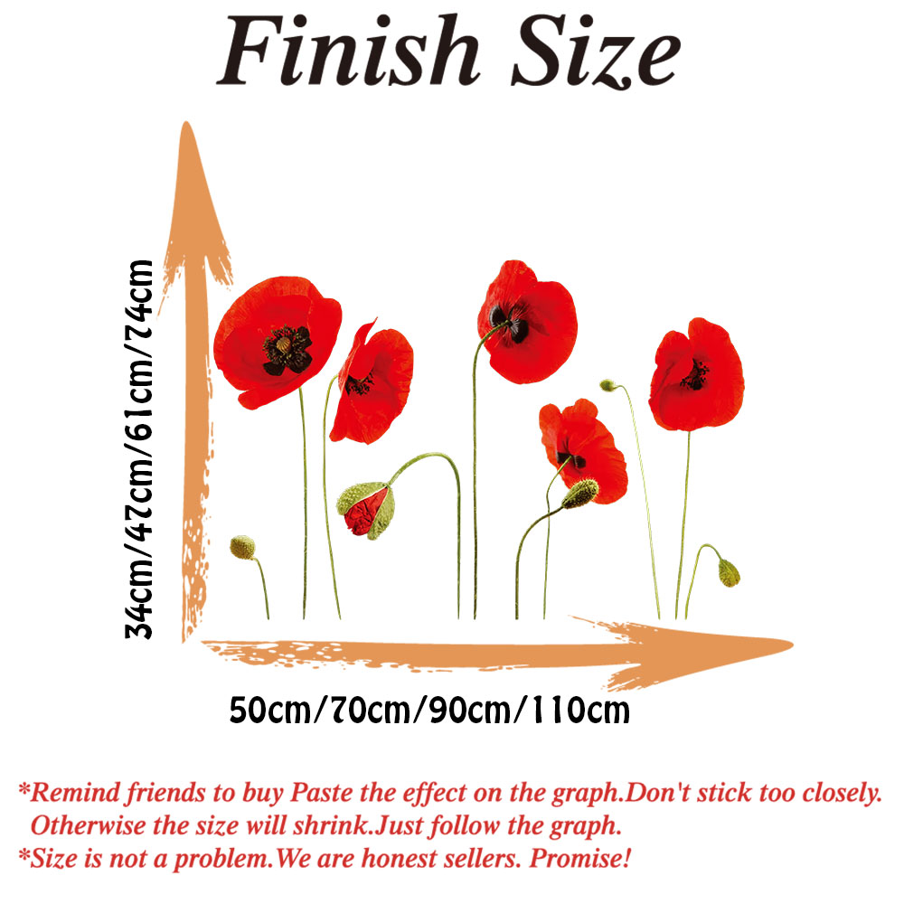 Adesivi murali piante da fiore - Home Bathroom Floor Tiles recensione e prezzo