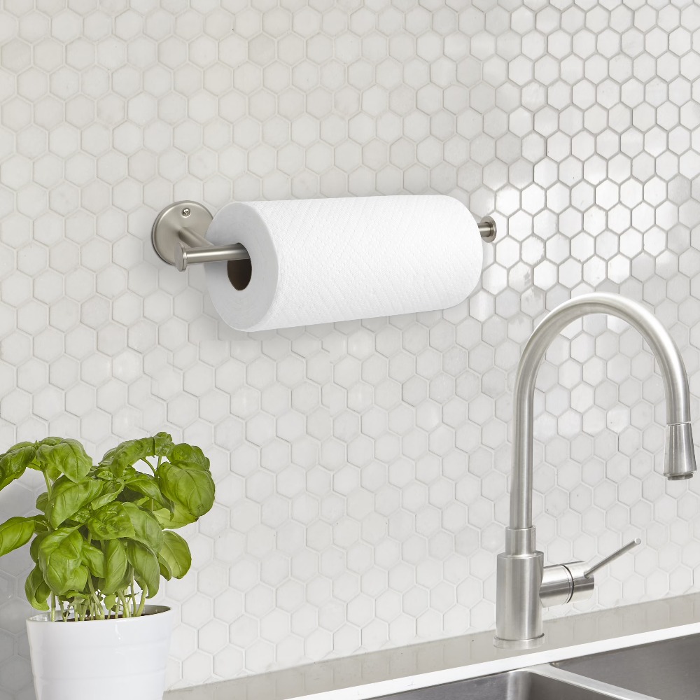 Porta asciugamani in metallo d - Home Bathroom Towel Dispenser recensione e prezzo